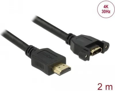 Image de Delock câble d'extension HDMI avec Ethernet