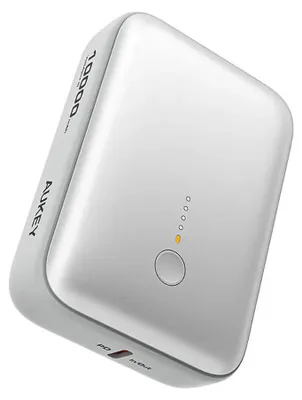 Produktbild von Aukey Powerbank Spark Mini 10000mAh 20W USB-C/USB-A weiß