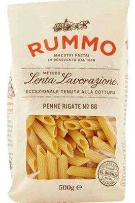 Obrázek produktu pro Rummo Penne Rigate n.66 italské trubičkové těstoviny 500 g