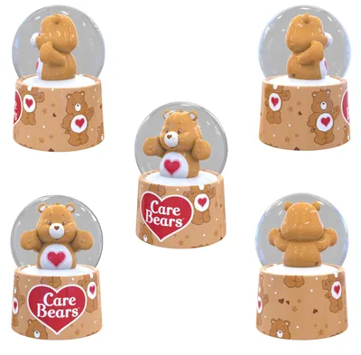 Mini Leucht-Schneekugel Tenderheart Bear 7,5 cm