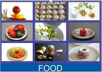 Produktbild von Food (Wandkalender 2025 DIN A2 quer), CALVENDO Monatskalender