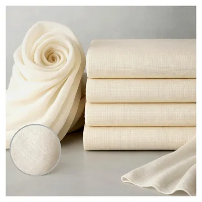 Produktbild von Grade 100+ Passiertuch 4 Stück ca. 50x50 cm, Käsetuch, Cheesecloth, Filtertuch, Seihtuch, 100% ungebleicht, aus reiner Baumwolle, fusselfreie Mulltücher mit vernähten Ecken