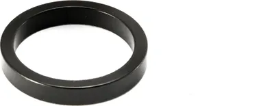 Produktbild von 1 Zoll Alu Spacer A HEAD Fahrrad Vorbau Distanz Ring schwarz 25,4 mm Steuersatz 5mm