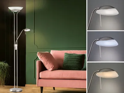 Produktbild von FISCHER & HONSEL Stehleuchte POOL TW DH 32x182 cm grau Stehlampe