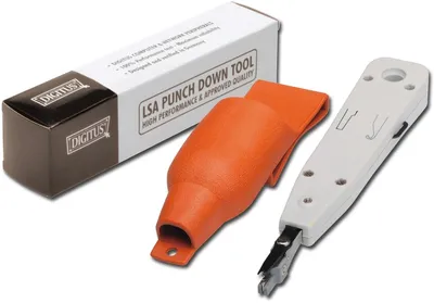 Produktbild von Digitus LSA Auflegewerkzeug, Orange, Weiß, 175 mm, 120 g, China