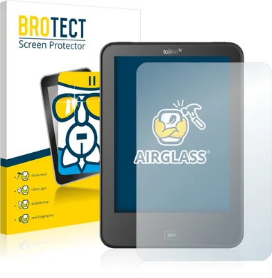 Produktbild von BROTECT Schutzglas für Tolino Vision 4 HD Schutzfolie Panzer Folie Glas Display Schutz klar