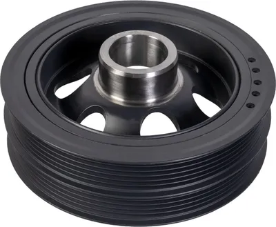 Produktbild von FEBI BILSTEIN 178929 Riemenscheibe Kurbelwelle für FORD Transit Mk7 Kastenwagen (V363, FCD, FDD) 166mm