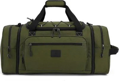 Produktbild von Laripwit Erweiterbarer Reisekoffer für Herren, 45-50 Liter, mittelgroßer, unisex Reisekoffer/Sporttasche mit Schultergurt
