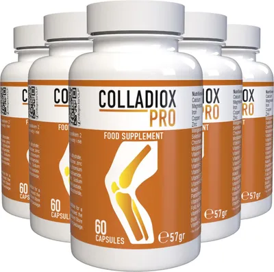 Obrázek produktu pro Colladiox Pro – 300 kapslí (5x 60 kapslí) – balení po 5 kusech