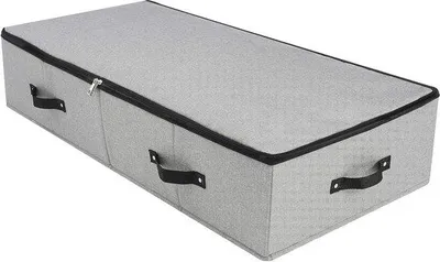 Produktbild von Große robuste Unterbett-Box mit Reißverschluss und Griffen