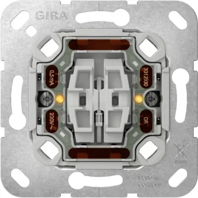 Image de GIRA Wippschalter 311500 Kontroll Serien Einsatz (311500)