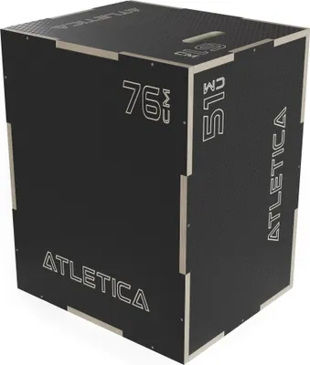 Produktbild von ATLETICA Anti-Slip Plyo Box | 3 Höhen: 51 cm, 61 cm, 76 cm | verstärktes Sperrholz