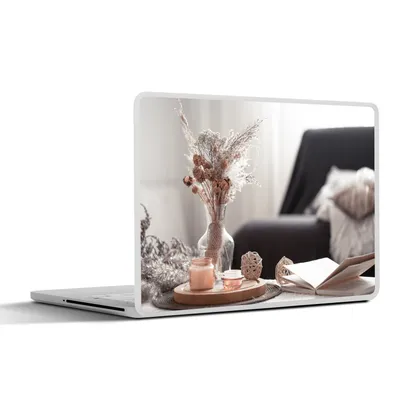Produktbild von MuchoWow® Laptop Aufkleber Sticker Cover Stilleben - Farben - Dekoration 32.5x23.5 cm - Sticker für Laptop - Selbstklebend