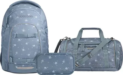 Produktbild von Coocazoo, Schulrucksack-Set MATE Bloomy Daisy 3-teilig