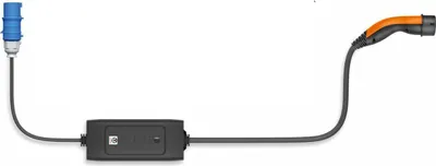 Produktbild von Mobile Ladestation Basic, Typ 2, CEE ideal für Campingplatz, bis zu 7,4 kW, 6 m, (5555921006) 32 A, 1-phasig, zum Laden von Hybrid- und Elektroautos mit Typ-2-Anschluss.