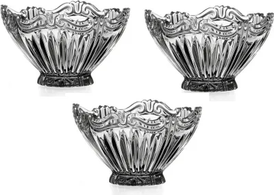 Produktbild von Schale aus Bleikristall 3er Set (11,5cm)