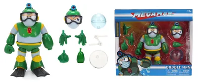 Productafbeelding van Mega Man actiefiguur, Bubble Man, 11 cm