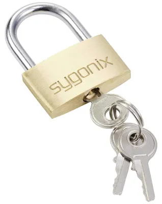 Productafbeelding van Sygonix SY-5045288 Slot voor gereedschapskoffer, professioneel kofferschloss, vervangingsslot, hangslot