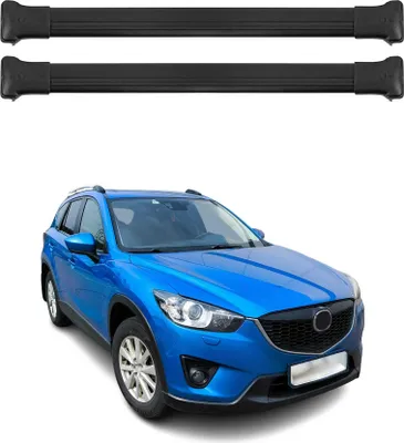 Obrázek produktu pro Příčníky střešního nosiče pro Mazda CX-5 2013-2017 Hliník Černá