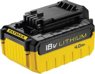 Produktbild von Stanley FMC688L-XJ, Akku, Lithium-Ion (Li-Ion), 4 Ah, 18 V, Stanley, Schwarz, Gelb