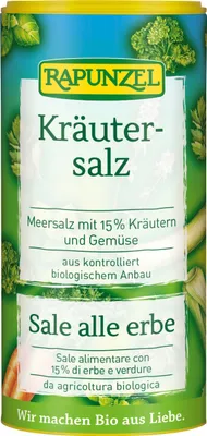 Produktbild von Rapunzel - Kräutersalz mit Gemüse - 125g