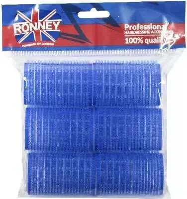 Produktbild von RONNEY Professional Lockenwickler - Velcro Rollers - 006 - blau