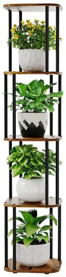 Image de Étagère à plantes à 5 niveaux, pour intérieur et extérieur
