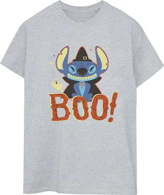 Produktbild von Disney - "Boo!" T-Shirt für Damen BI30491 (S) (Grau)