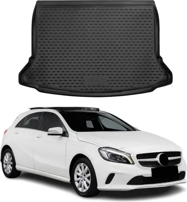 Image de Tapis de coffre pour Mercedes Classe A W176 2012-2018 Noir