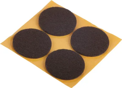 Produktbild von fix-o-moll Filzgleiter Ø 35 mm, selbstklebend,braun Inhalt: 4