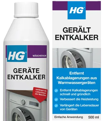 Produktbild von HG Entkalker für Haushaltsgeräte, wirksamer Kalkentferner für Wasserkocher, Kaff