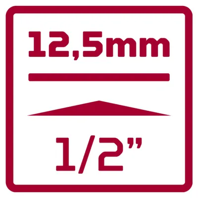 Immagine prodotto di R63001506 Punta per avvitatore 1/2" esagonale 15 mm lunghezza 38 mm