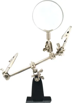 Produktbild von Dritte Hand mit Lupe 62mm