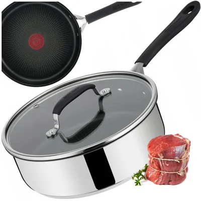 Produktbild von Tefal Jamie Oliver Tiefe Pfanne Induktion Antihaft 24 cm