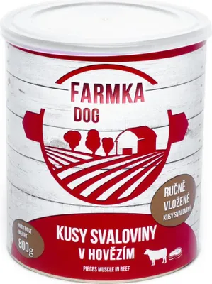 Obrázek produktu pro FARMKA DOG se svalovinou 800 g