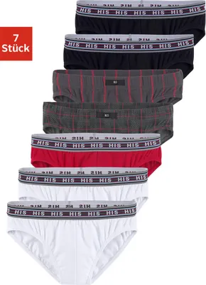 Produktbild von H.I.S. Slip 7 -teilig rot Größe XXL
