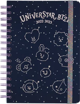 Produktbild von Bt21 22/23 A5 Akademischer Terminplaner Wochenansicht 12-monats-tagebuch Blau Blau One Size
