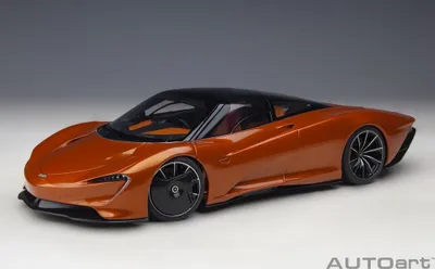 Produktbild von Autoart 76088 McLaren Speedtail 2020 orange 1:18