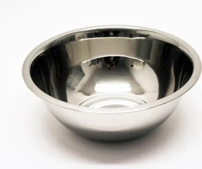 Produktbild von Schüssel Küche Rührschüssel Edelstahl 28x9,5 cm hohe Form silberfarben