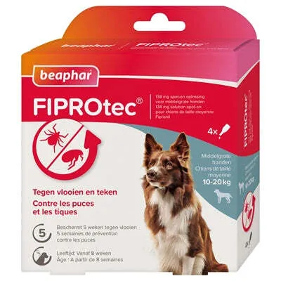 Immagine prodotto di Beaphar Fiprotec Cane contro zecche e pulci