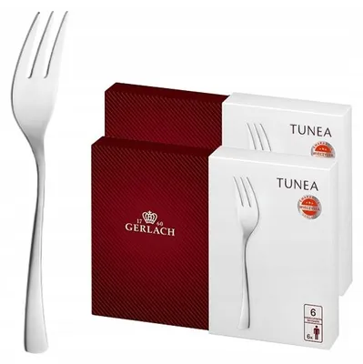 Produktbild von Kuchengabel Set Gerlach Tunea 12-teilig Edelstahl 18/10 poliert
