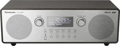 Produktbild von Panasonic RF-D100BT, Tragbar, Digital, DAB, DAB+, FM, 87,5 - 108 MHz, 10 W, LCD