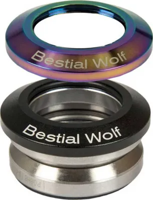 Produktbild von Bestial Wolf Steuersatz Regenbogen/Schwarz