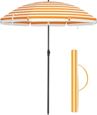 Image de Parasol de Ø 160 cm pour la plage