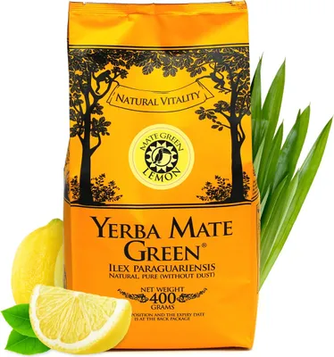 Zdjęcie produktu dla Yerba Mate Green Lemon 400g - cytrynowa yerba mate