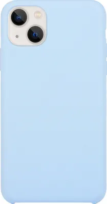 Produktbild von Mobigear Rubber Touch iPhone 15 Silikon Hülle Backcover - Blau