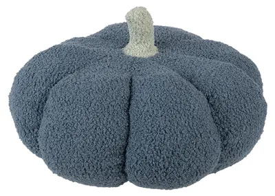 Produktbild von Clayre & Eef Dekoration Kürbis Ø 35x22 cm Blau Polyester