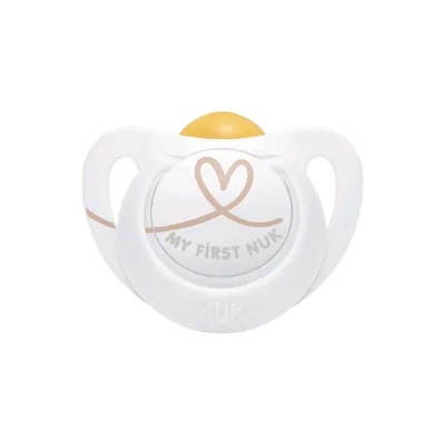 Obrázok produktu pre Cumlk latex NUK Star 0-6 m srdce - 0-6 m