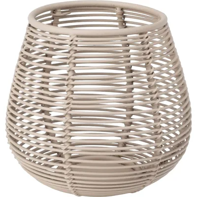 Produktbild von Teelichthalter, beige, durchbrochen