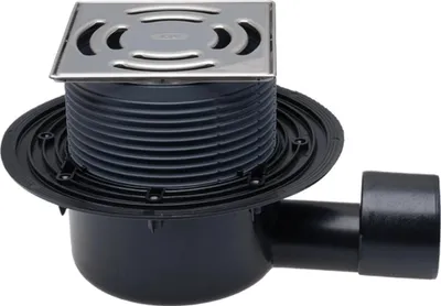 Produktbild von HL Hutterer & Lechner HL5100Pr Bodenablauf DN 50/75 waagrecht, , GVPrimus, 145x145, KlickKlack, 138x13, 1 Stk.